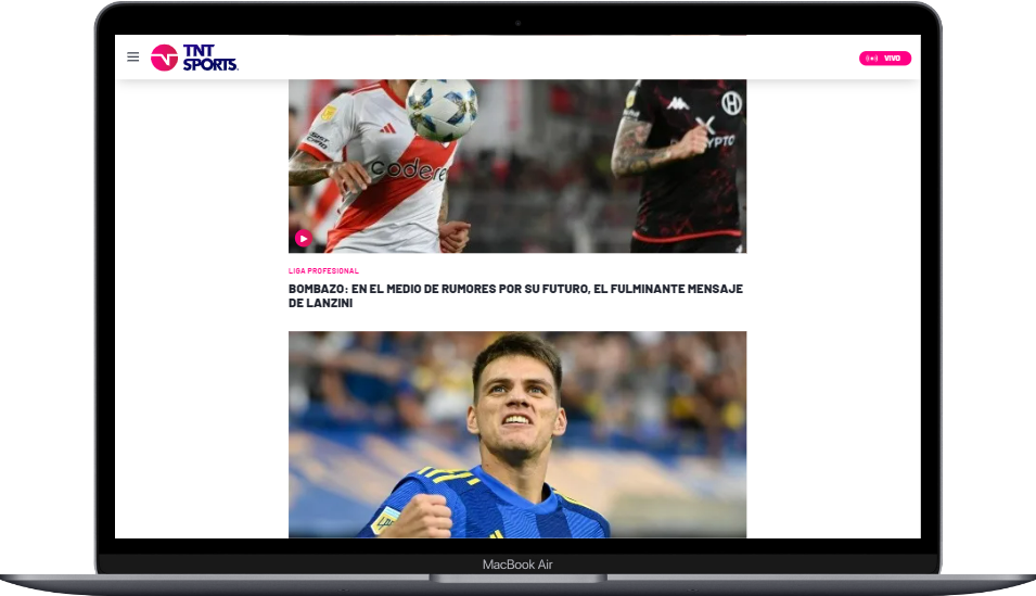 sitio web de tnt sports