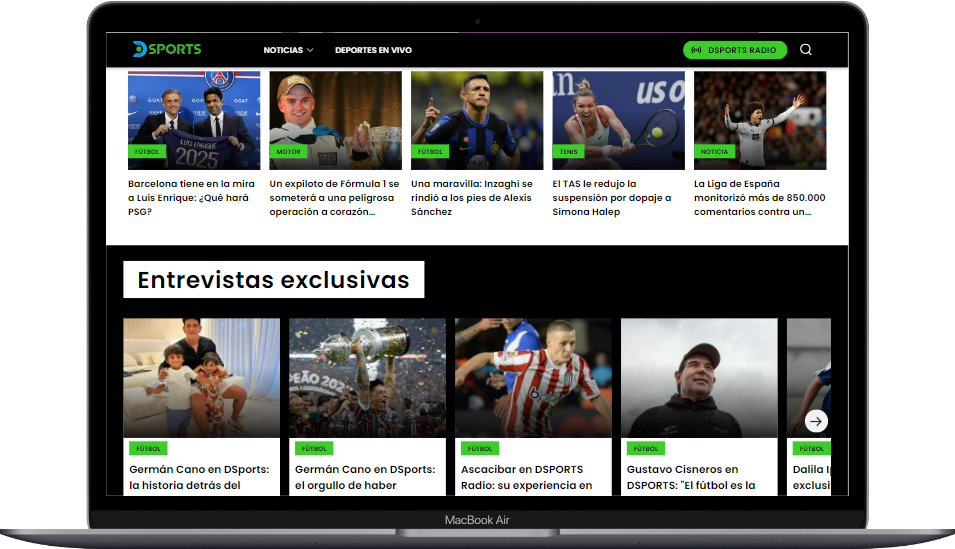 sitio web directv sports